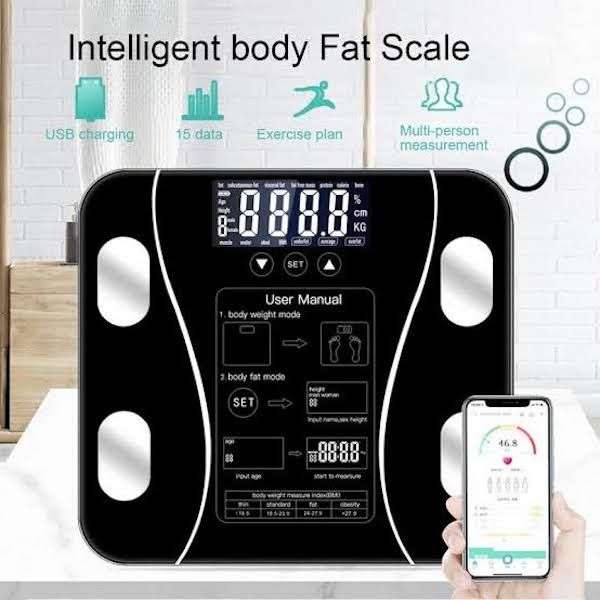 Digital Smart Bluetooth Body Weight & BMI Scale
