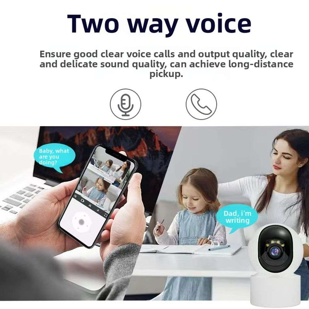 Wireless Wi-Fi Home Security & Monitor Ai Camera & CareCam Pro App