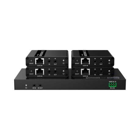 Lenkeng - 1x4 HDMI Splitter With Extender POC - Lenkeng - 1x4 HDMI Splitter With Extender POC