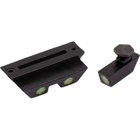 Luminous Glow in Dark Fiber Optic Front and Rear Pistol Sight