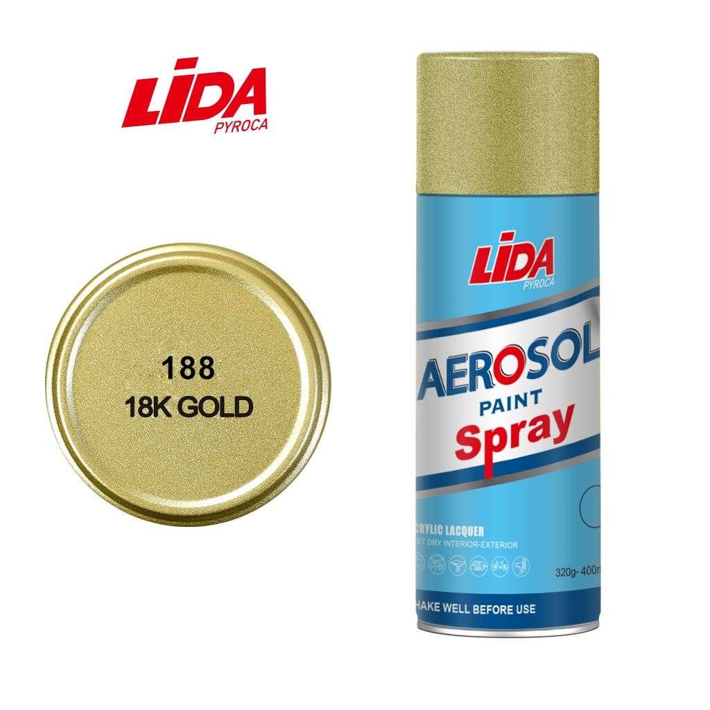 LiDA Spray Paint 400ml-Different Colors