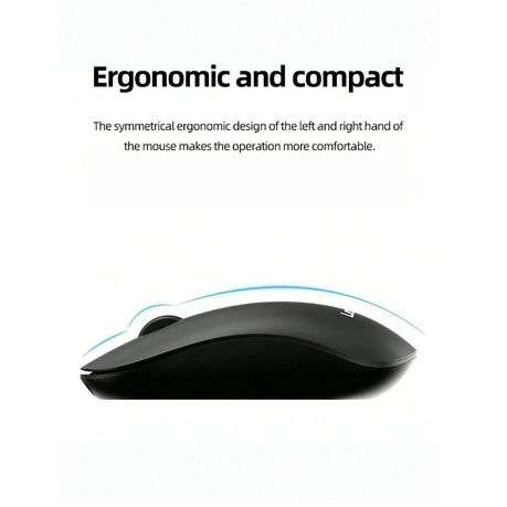LENOVO - M26 - Advanced Optical Tracking Wireless Mouse - Black