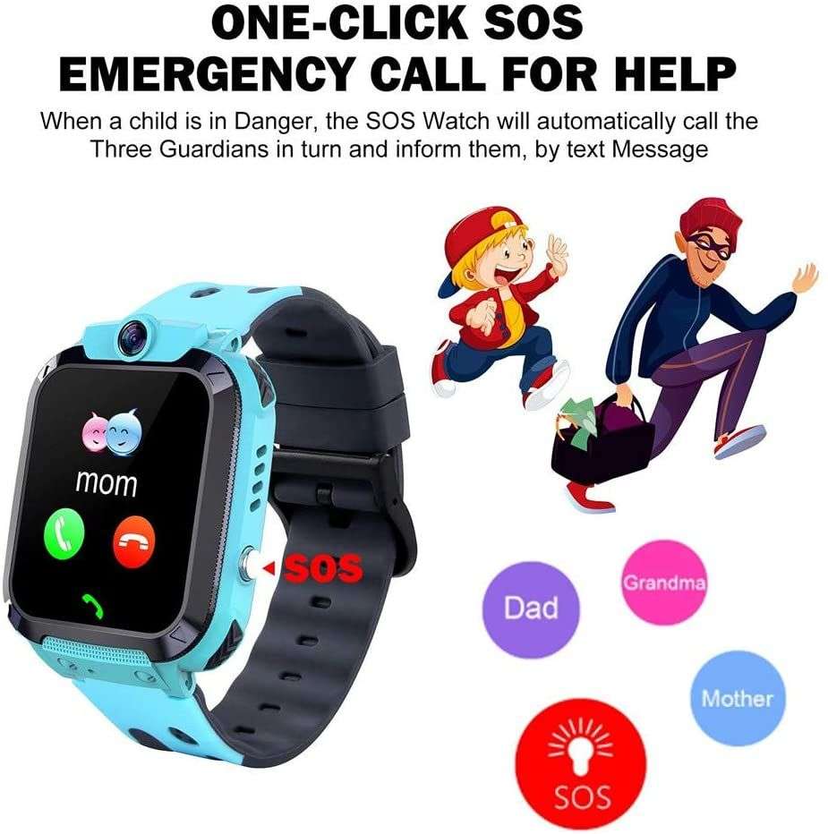 Kids GPS Tracker Smart Watch