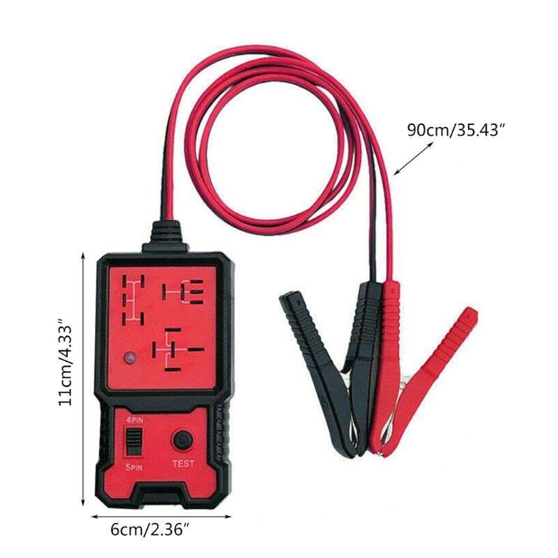 Universal 12V Electronic Automotive Relay Tester