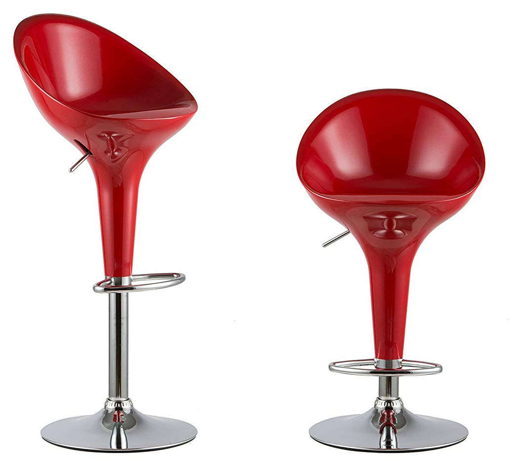 Bar Stools / Kitchen Counter Breakfast Chairs-ABS - Pack of 2 