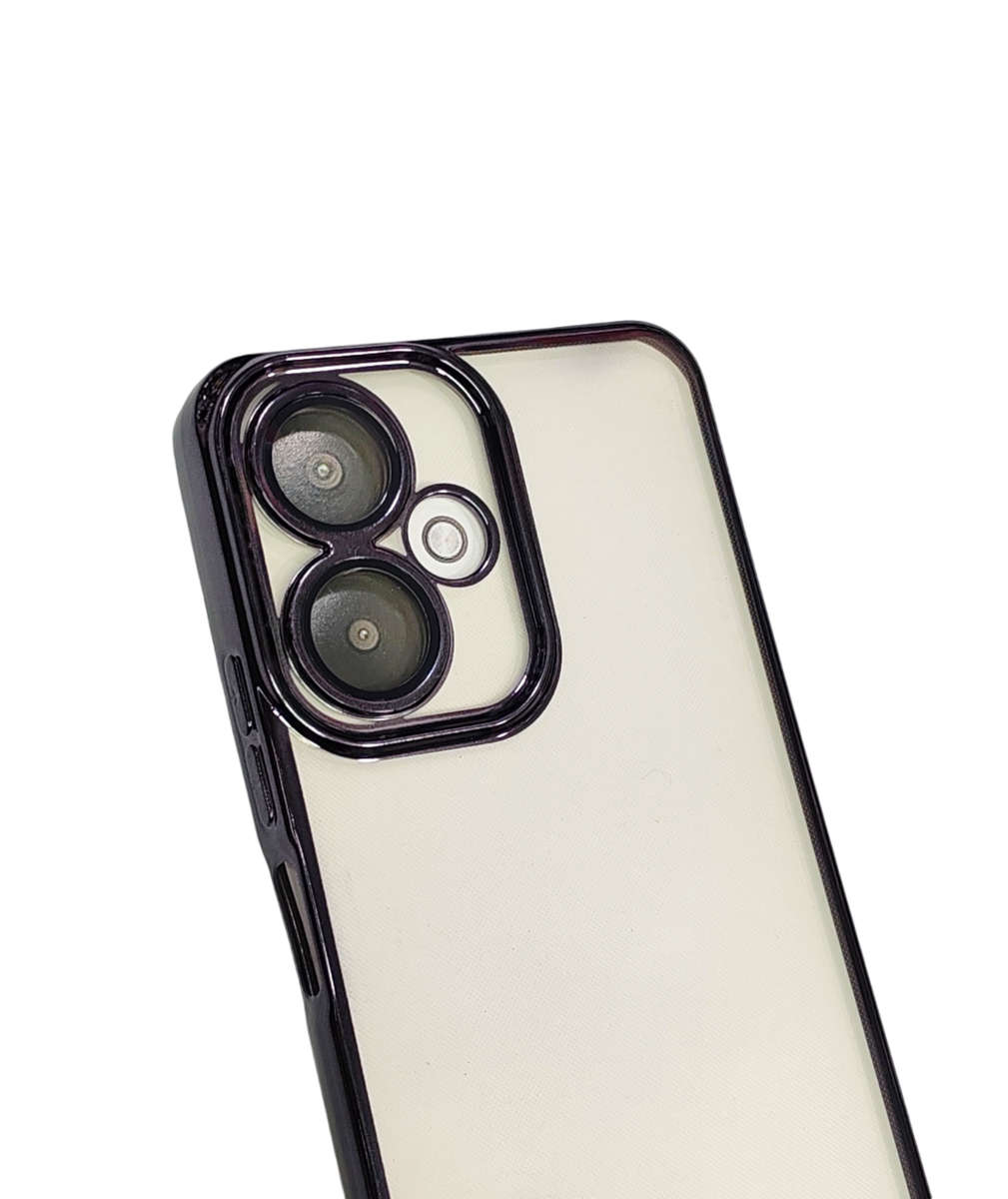 Redmi 13c Slim Fit Dual Color & Clear Camera Protective Cover