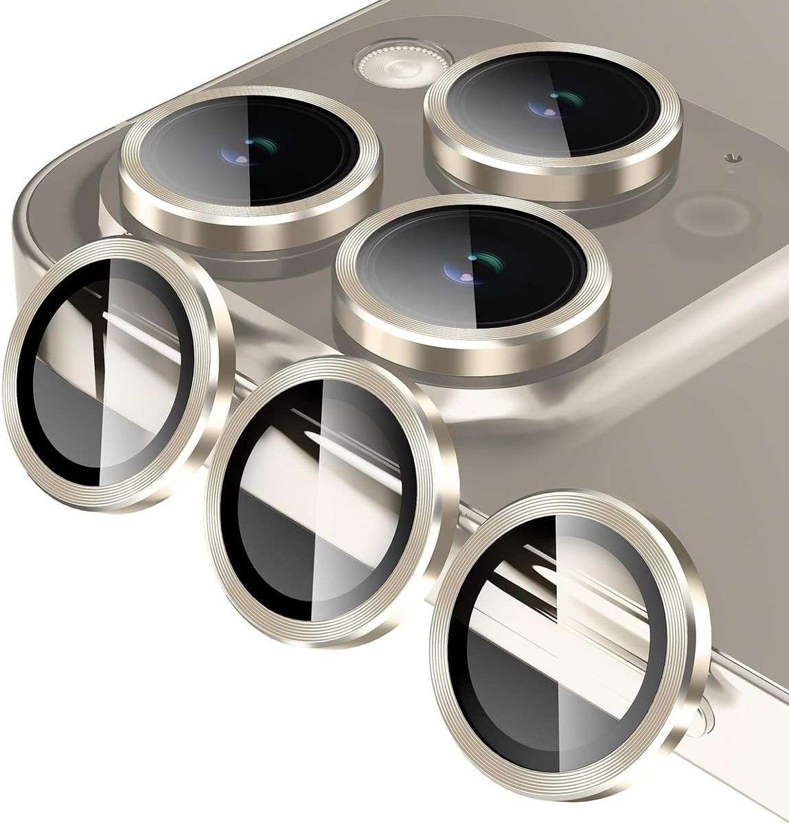 Tempered Glass Camera Lens Protector for Apple iPhone 15 pro & 15 Pro Max