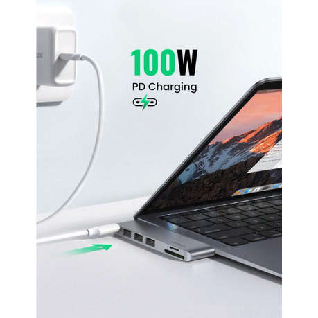 UGREEN - Multifunctional Adapter With Efficient Heat Dissipation-Space Grey