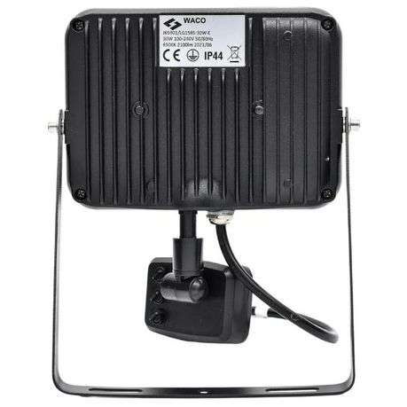 Waco - LED Floodlight with Sensor 30W - Slimline 6500K - Waco - LED Floodlight with Sensor 30W - ...
