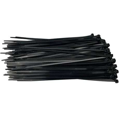 Ingco - Cable Ties Black 150X2.5mm - 100 Pieces - Ingco - Cable Ties Black 150X2.5mm - 100 Pieces