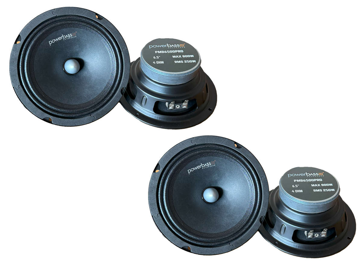 Powerbass PMB6500PRO High Efficiency Mid Bass Speaker 800W