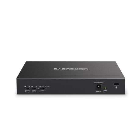 Mercusys - Tp-Link - Mercusys MS110P 10-Port 10/100Mbps Desktop Switch with 8-Port PoE+ - Mercusy...