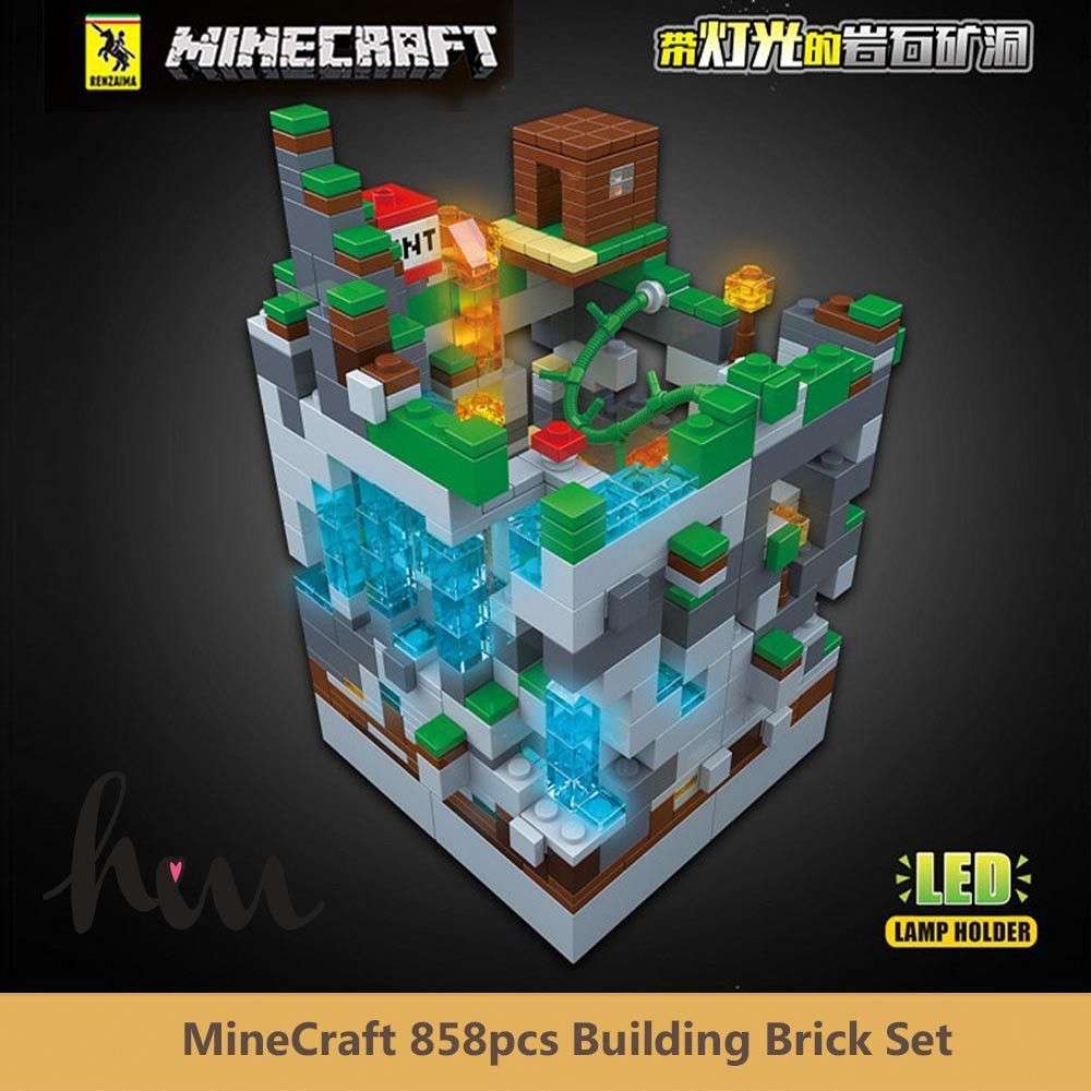 Minecraft Building Blocks 858pc