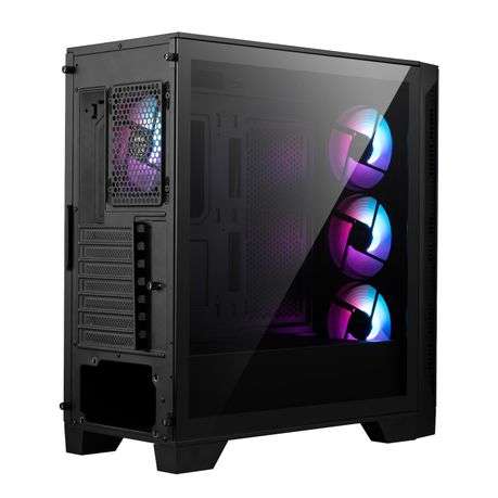 MSI - MAG Forge 320R Airflow ATX Gaming Chassis - MSI - MAG Forge 320R Airflow ATX Gaming Chassis