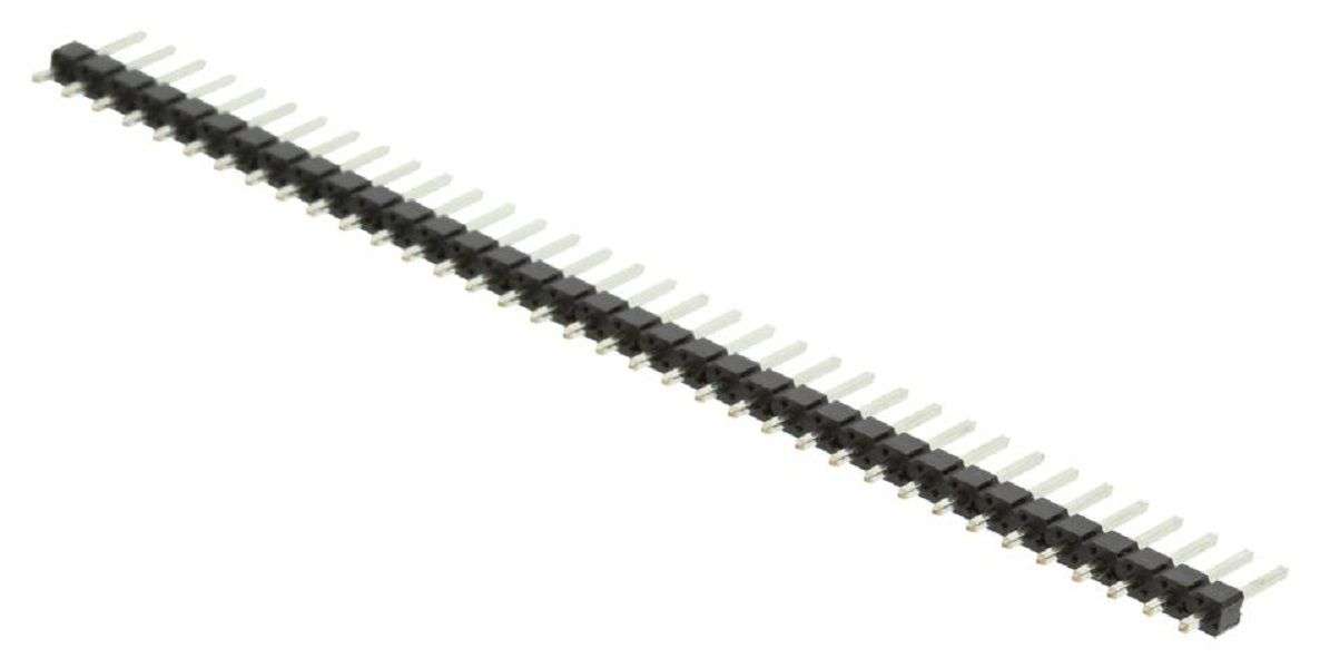Amphenol (77311-401-36LF) Pin Header, Board-to-Board, 2.54 mm, 1 Rows