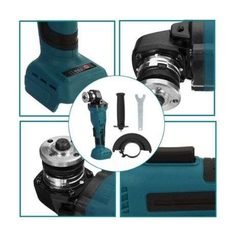Cordless Hammer Drill, Impact Wrench, Grinder, Drill, Heat Gun & Case(DRILL CHUCK DAMAGED)