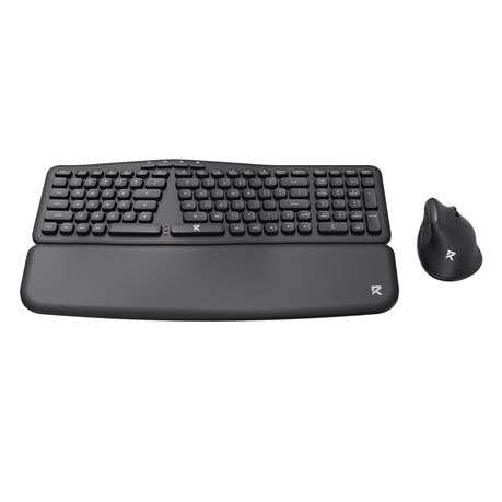 Redragon - BS7161 2.4G Wireless Keyboard and Mouse Combo - Black - Redragon - BS7161 2.4G Wireles...