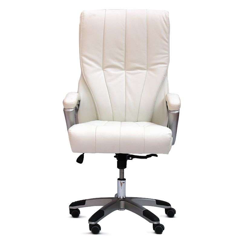 Office Chair, White Ergonomic Office Chair
