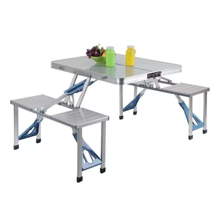Folding Picnic Table & Chair Set