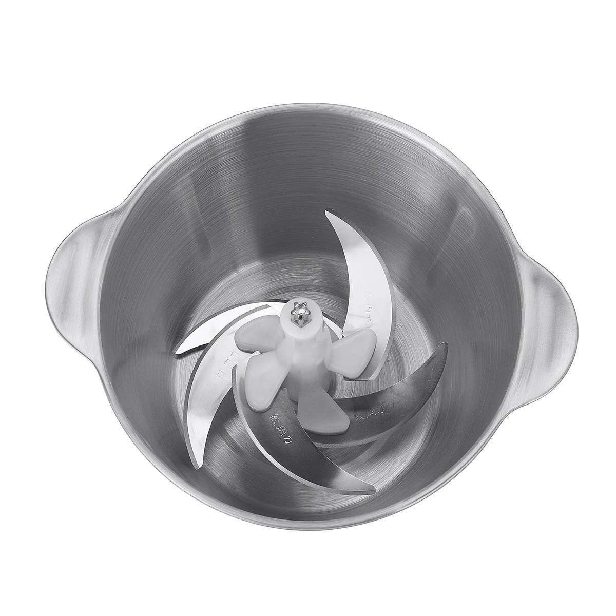 2L Electric Stainless Steel Food Processor