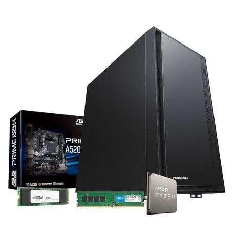 PCBuilder - AMD Ryzen 5 3400G Home Master Windows 11 Desktop PC - PCBuilder - AMD Ryzen 5 3400G H...