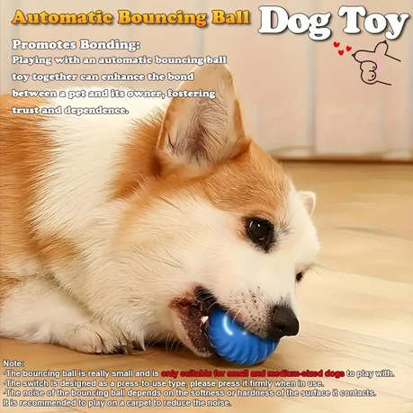 Pet Gravity Automatic Rolling And Vibrating Ball With LED