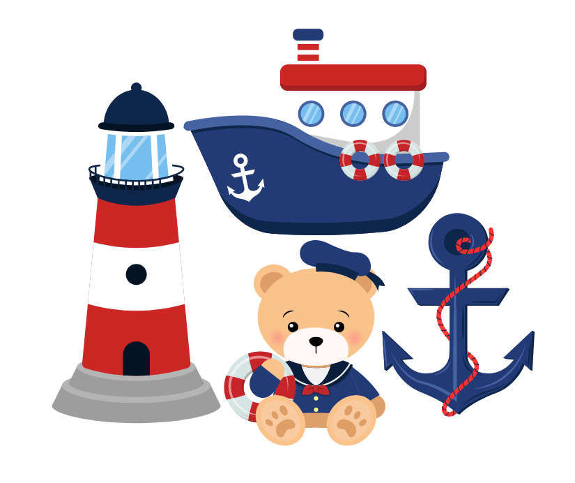 Nautical Wall Vinyl Stickers