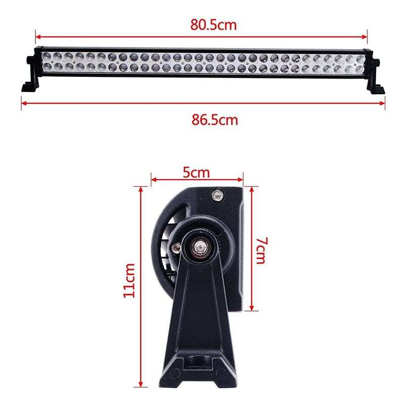 84cm 180W LED Light Bar Jeep Off-road with Mounting Bracket