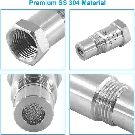 Car Oxygen O2 Sensor Spacer CEL Adapter Bung Eliminator