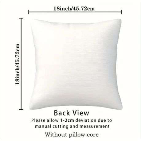 Stylish Navy and Grey Flower Cushion Covers Set 2