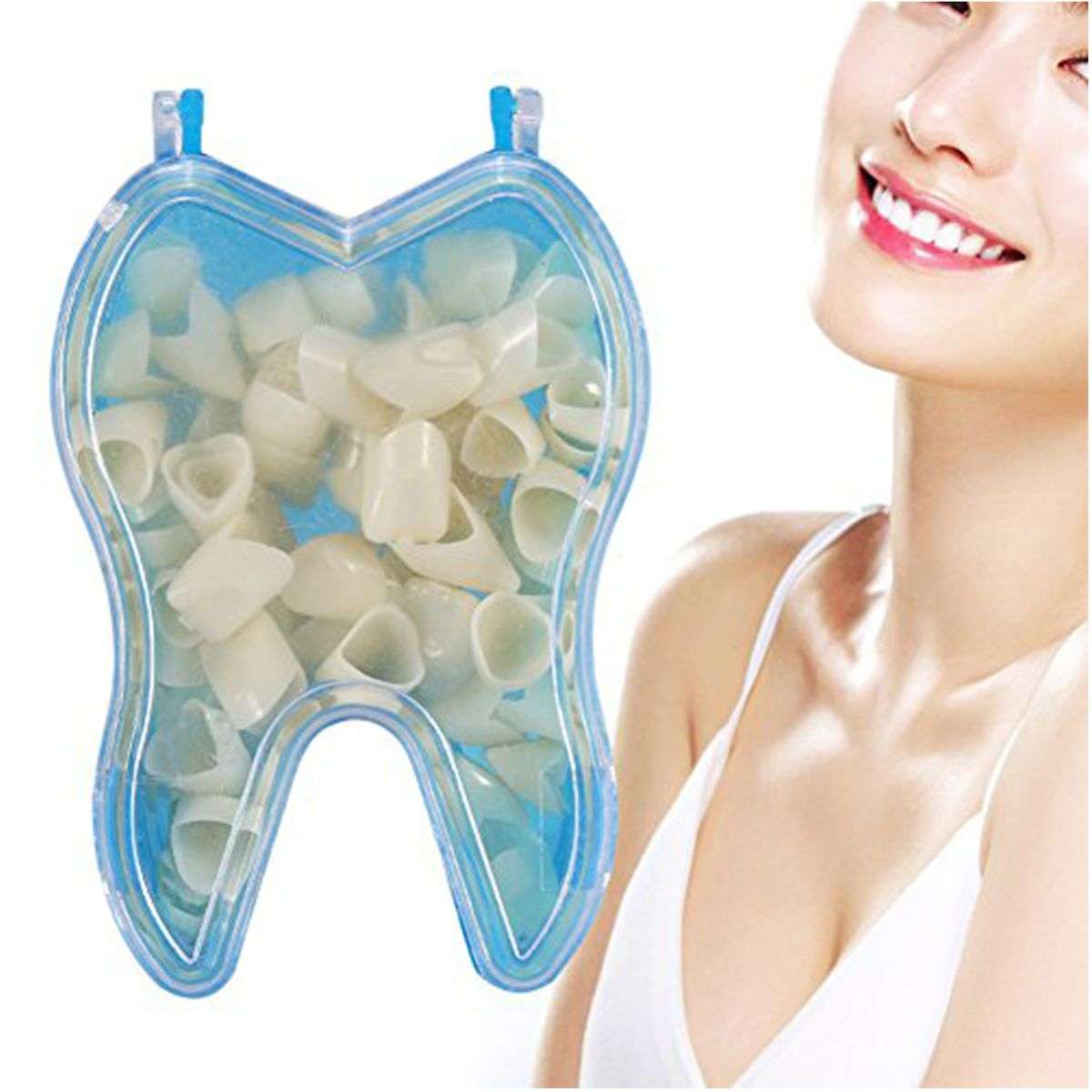 Temporary crowns, Teeth veneers, Anterior for front teeth