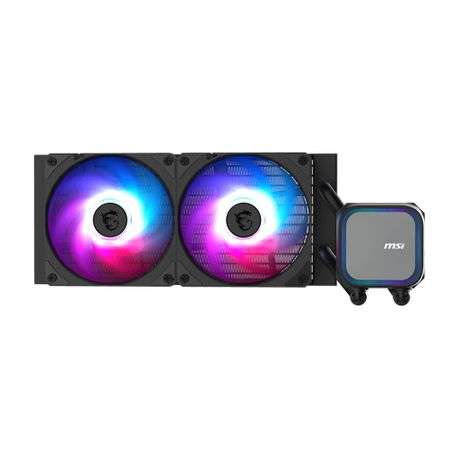 MSI - MAG Coreliquid A13 240 AIO Liquid CPU Cooler - Black - MSI - MAG Coreliquid A13 240 AIO Liq...