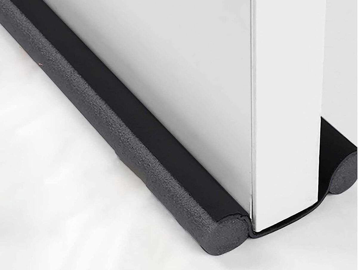 93cm Door Draft Stopper - Black