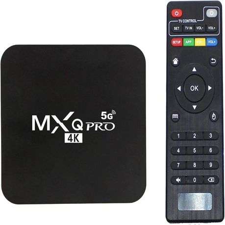 MXQ Pro 5G Android 12.1 TV Box for streaming