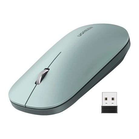 Ugreen - Portable 2.4GHz Wireless Mouse - Grey - Ugreen - Portable 2.4GHz Wireless Mouse - Grey