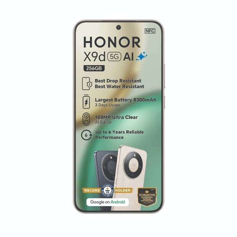 Honor X9d 5G Dual Sim 256GB - Sunrise Gold