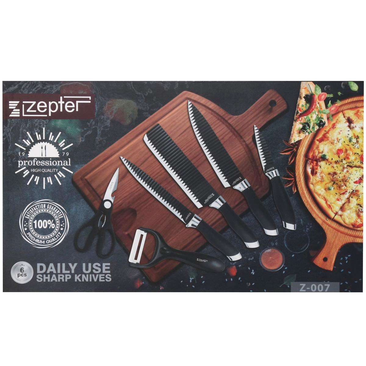 Zepter Premium Couteaux 6 Piece Knife Set