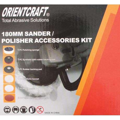 180mm Polishing Kit - 14X2 Bolt Mounting