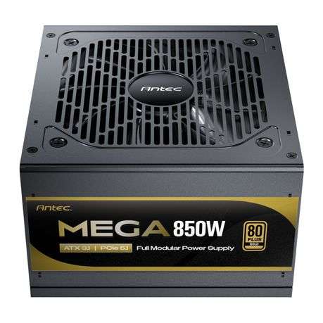 Antec - MEGA 850W 80 PLUS Gold ATX3.1 PCIE 5.1 Fully Modular Power Supply - Antec - MEGA 850W 80 ...