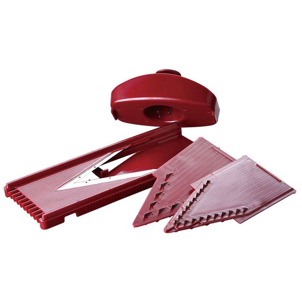 Blaumann 32cm V-Shape Plastic and Stainless Steel Vegetable Slicer