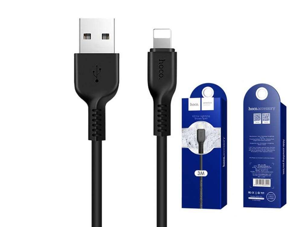 Hoco X20 USB Lightning Cable 3M - Open Box
