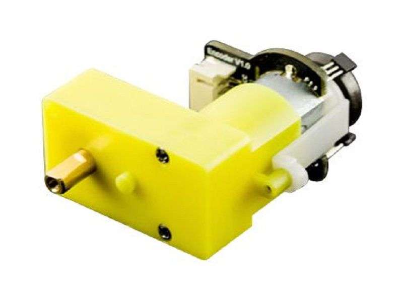 (FIT0458) Micro DC Motor, TT Geared, Encoder, 6V, 160RPM, 120:1