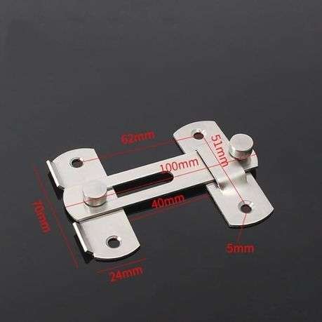 Stainless Steel Barn Door & Gate Latch Set - 2 Piece