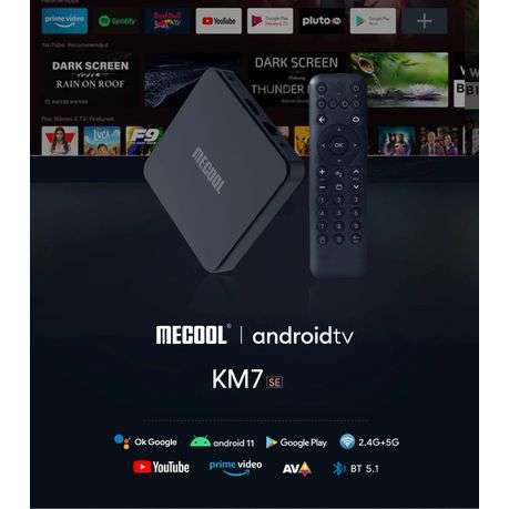 Mecool KM7 4K UHD Android TV Box - Google and Netflix Certified