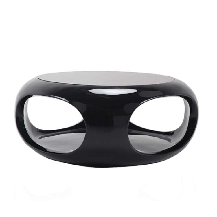 Coffee Tables - Tempered Glass - Black