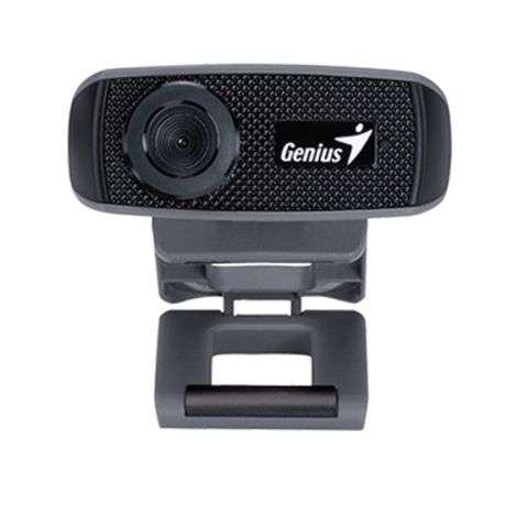 Genius - Webcam, Facecam 1000x 720p Black - Genius - Webcam, Facecam 1000x 720p Black
