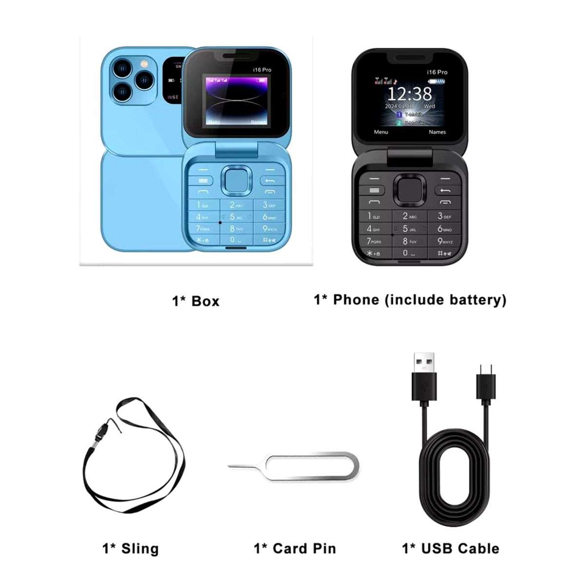 P9 Pro Mini Folding Phone