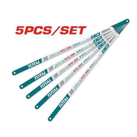 Total tools - 5Pcs Hacksaw Blade Set - Total tools - 5Pcs Hacksaw Blade Set