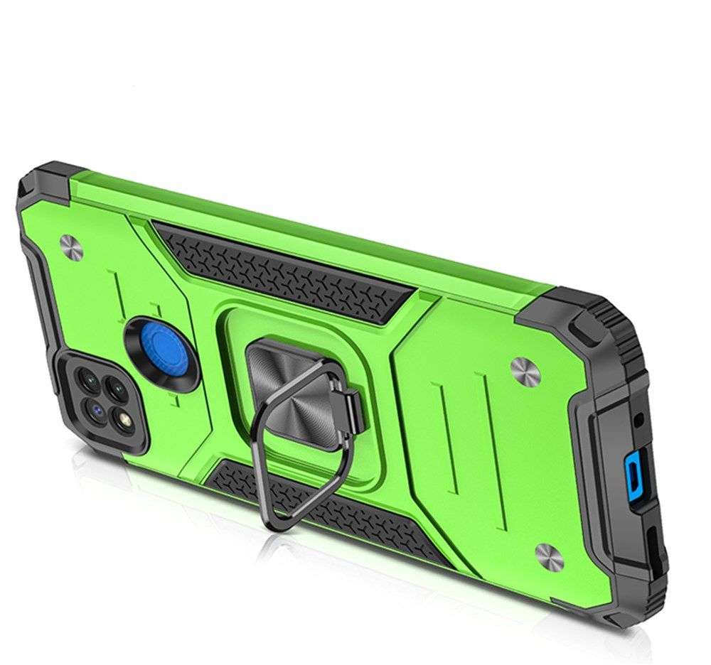 Shockproof Kickstand Ring Stand Armor Case for Xiaomi Redmi 9C