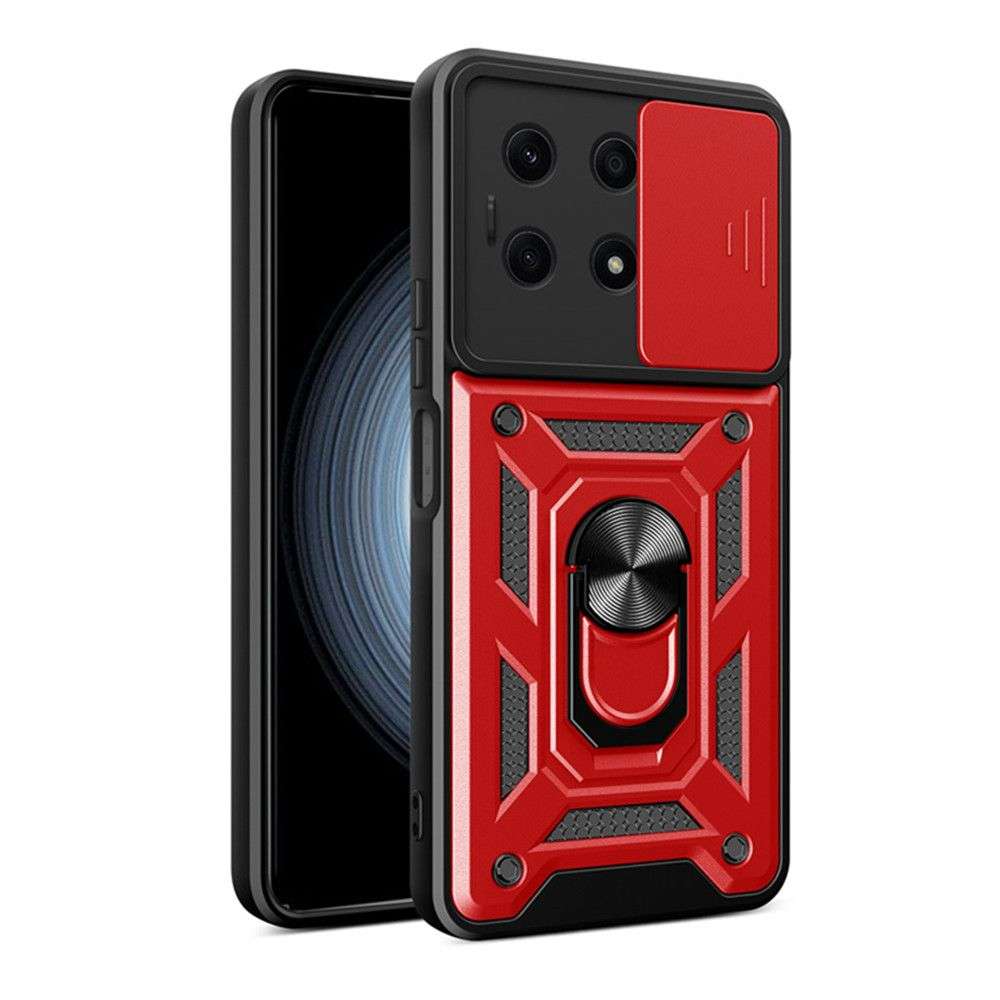 Honor X6A Shockproof Case with Sliding Camera Protection